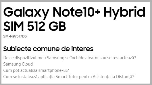 Galaxy Note 10+ 512GB