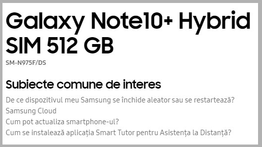 Galaxy Note 10+ 512GB