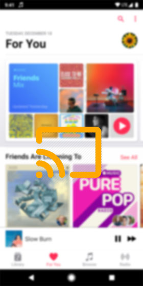 Apple Music for Android Chromecast