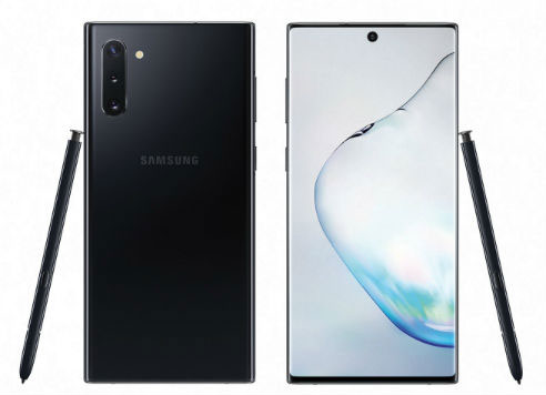 Samsung Galaxy Note 10 顏色