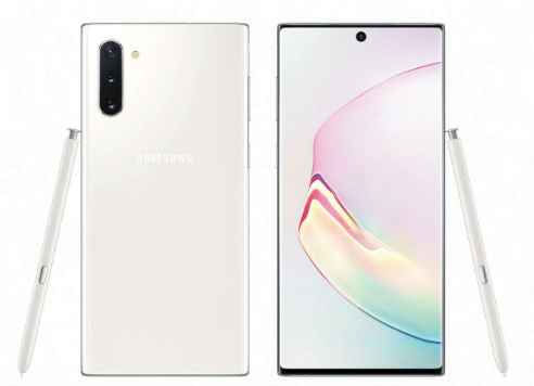 Samsung Galaxy Note 10 颜色