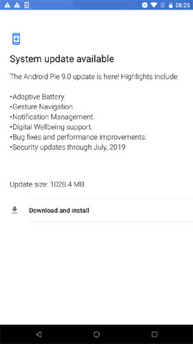 Razer Phone Android 9 Update