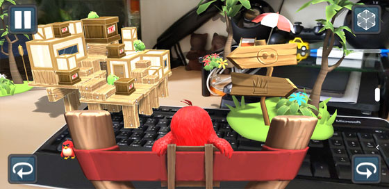 Angry Birds AR 扩张实境