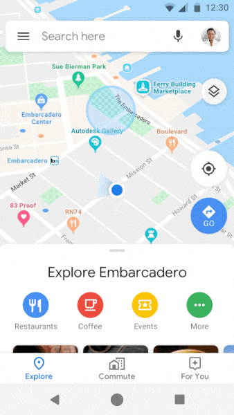 Google Maps 私隐模式