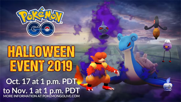 Pokemon GO Halloween 2019