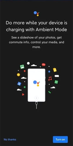 Google Assistant Ambient Mode
