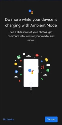 Google Assistant Ambient Mode 