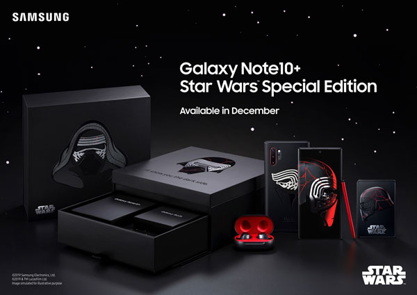 Samsung Galaxy Note 10+ Star Wars 別注版禮盒