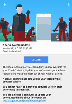 Sony Xperia 1, Xperia 5 Android 10 升级