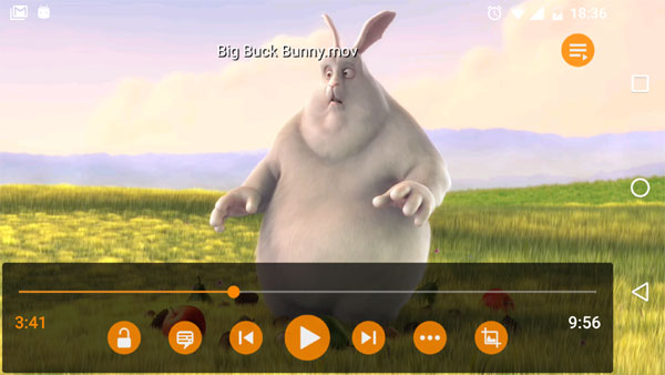 VLC for Android old control