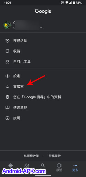 Google App 实验室