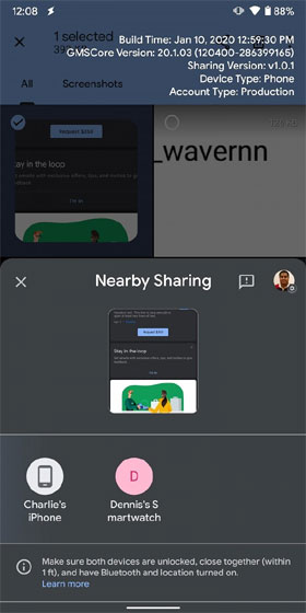 Nearby Sharing