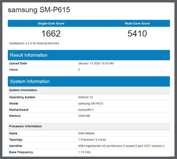 Samsung SM-P615