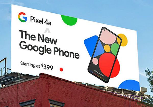 Google Pixel 4a 宣傳