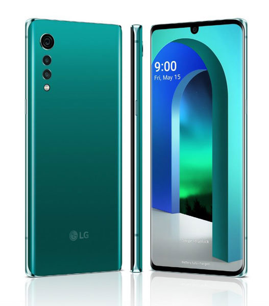LG Velvet 綠色