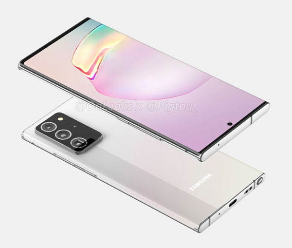 Galaxy Note 20 Plus Render