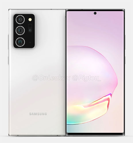 Galaxy Note 20 Plus Render