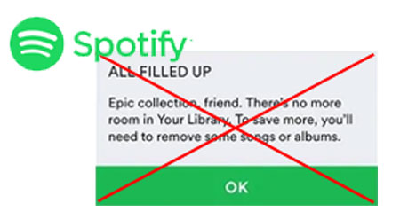 Spotify 音乐库容量不设上限