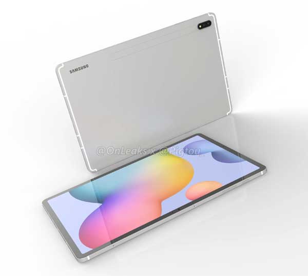 Samsung Galaxy Tab S7+ Render