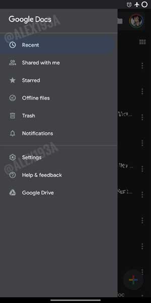 Google Docs Dark Mode