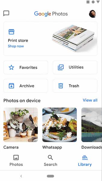 Google Photos Library