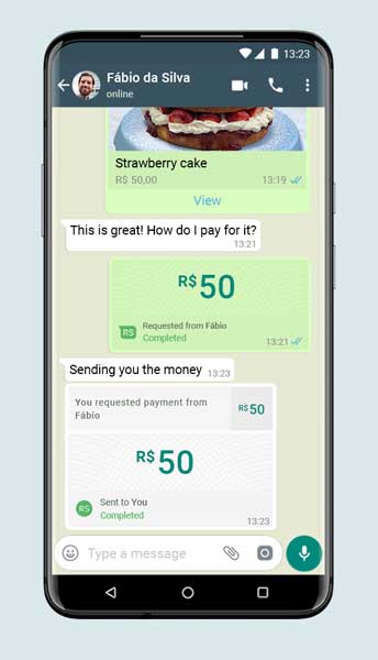 WhatsApp 巴西推出付款功能