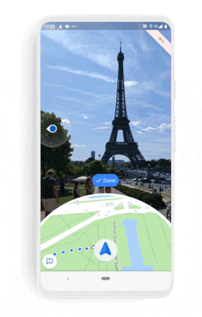 Google Maps Live View 較準