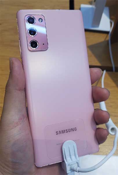 Galaxy Note 20 Pink