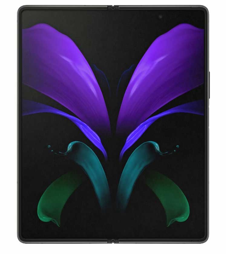 Galaxy Z Fold 2 Black Open