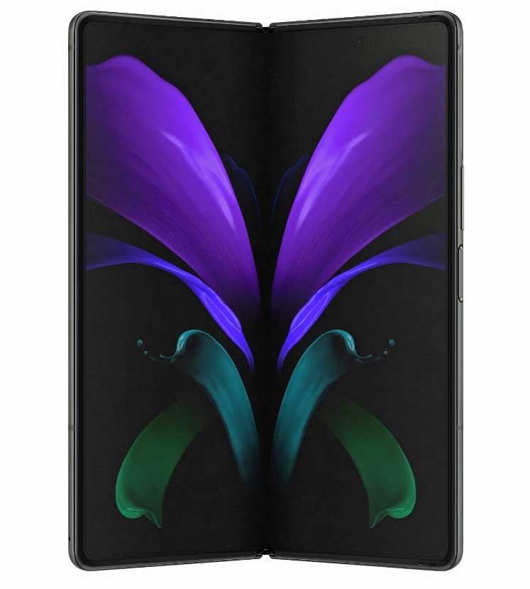 Galaxy Z Fold 2 Black Open