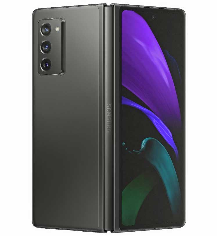 Galaxy Z Fold 2 Black Open