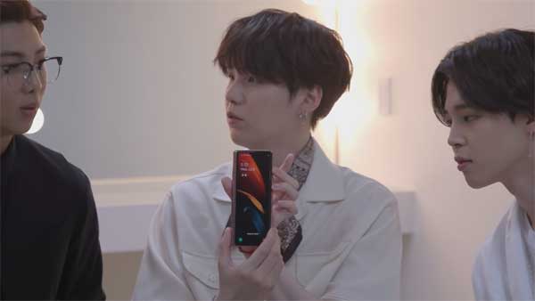 Galaxy Z Fold 2 BTS