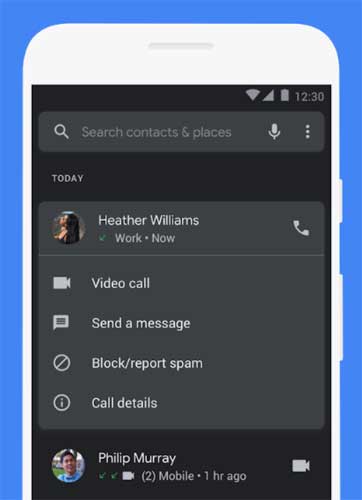 Google Phone App
