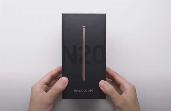 Galaxy Note20 Ultra 开箱