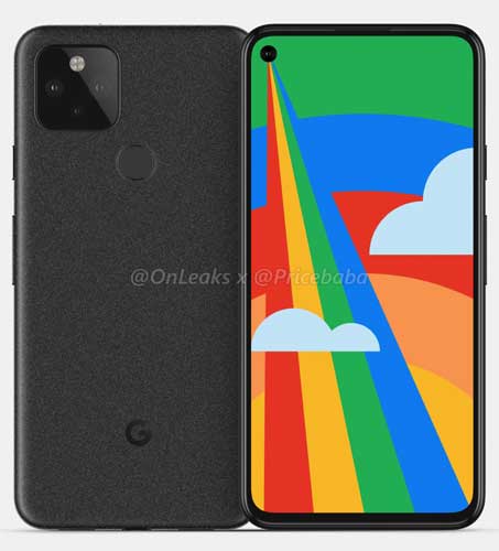 Pixel 5 Render