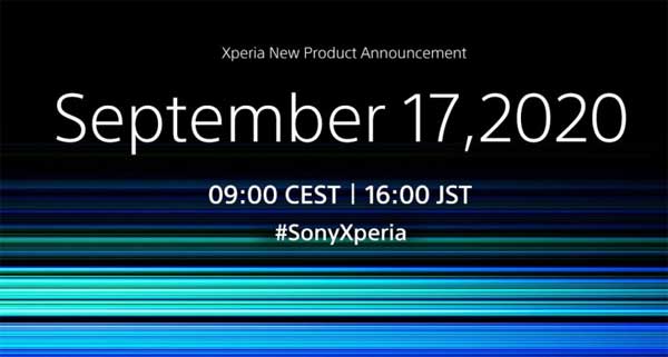 Sony Xperia 5 II Sept 17