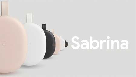 Chromecast with Google TV Sabrina