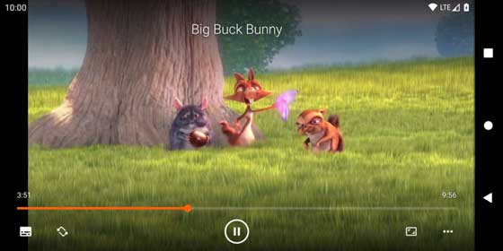 VLC Video Playback