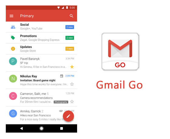 Gmail Go 