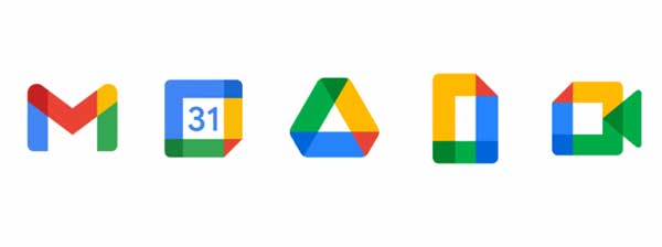 Google Apps New Icons