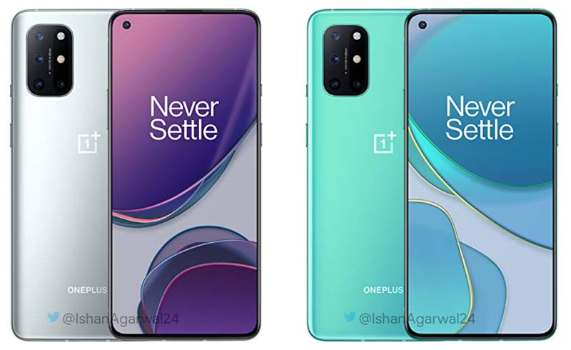 OnePlus 8T Silver , Green