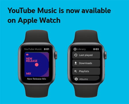 Youtube Music Apple Watch