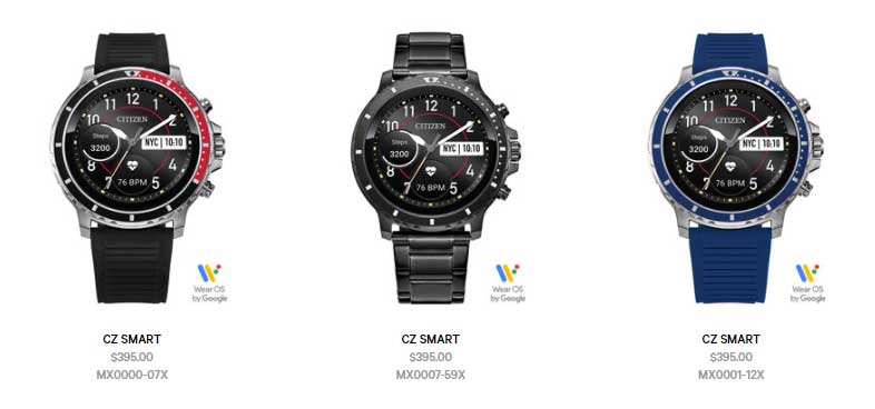 Citizen 智能手表 CZ Smart