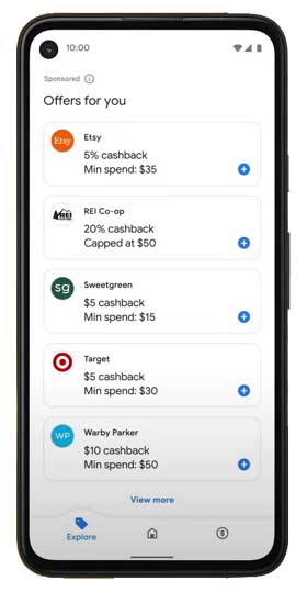 Google Pay Offers