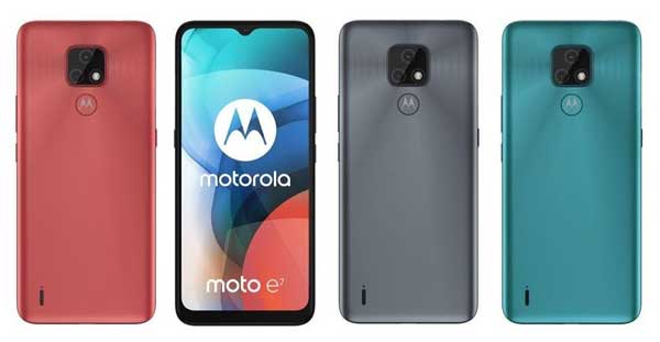 Motorola Moto E7 Color