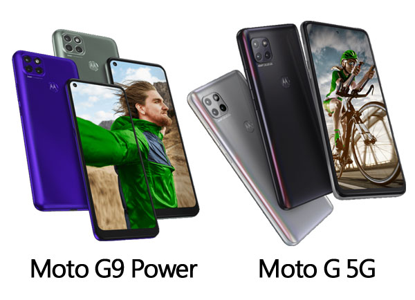 Motorola 公布两部中阶机 Moto G9 Power 和 Moto G 5G