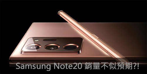 Note20 销量