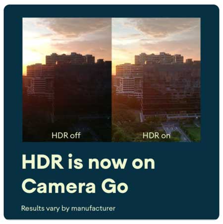 Google Camera Go HDR 