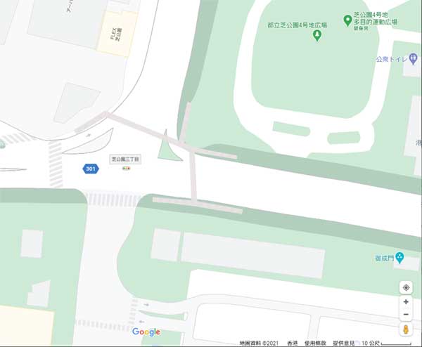 Google Maps 行人過路設施