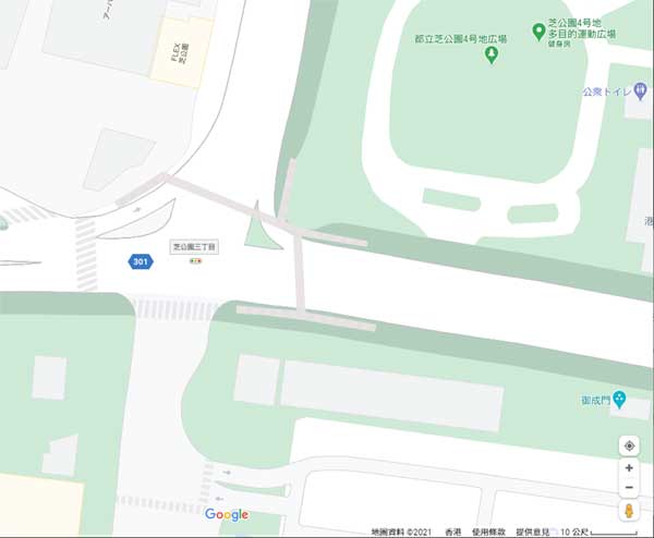 Google Maps 行人过路设施